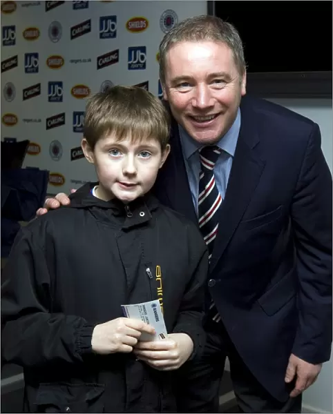Rangers Football Club: Ally McCoist Connects with Young Fans at the 2009 Junior AGM at Ibrox