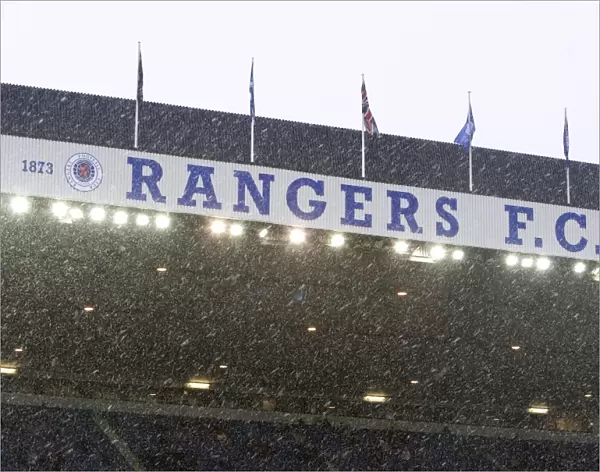 Rangers in Winter's Grip: Triumphant 6-1 Victory Over Motherwell Amidst Ibrox Stadium's Snowy Blitz