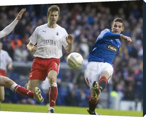 Rangers 3-0 Falkirk: Kyle Lafferty's Thrilling Ibrox Strike (Clydesdale Bank Scottish Premier League)