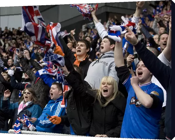 Rangers FC's Ibrox Roars: 1-0 Victory over Celtic in the Clydesdale Bank Premier League