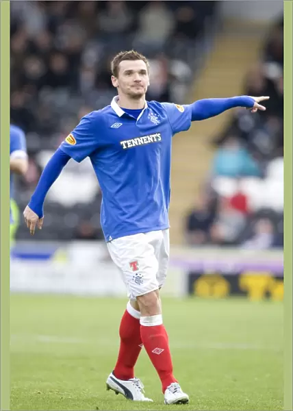 Lee McCulloch Scores the Game-Winning Goal Against St Mirren in Rangers 1-3 Victory (Clydesdale Bank Scottish Premier League)