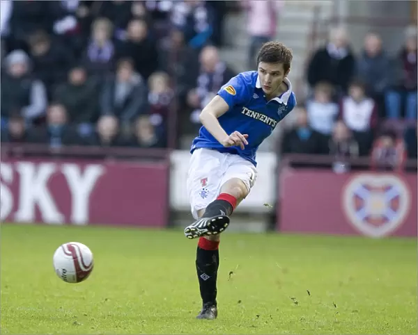 Jamie Ness Scores the Decisive Goal: Hearts 1-0 Rangers (Clydesdale Bank Scottish Premier League)