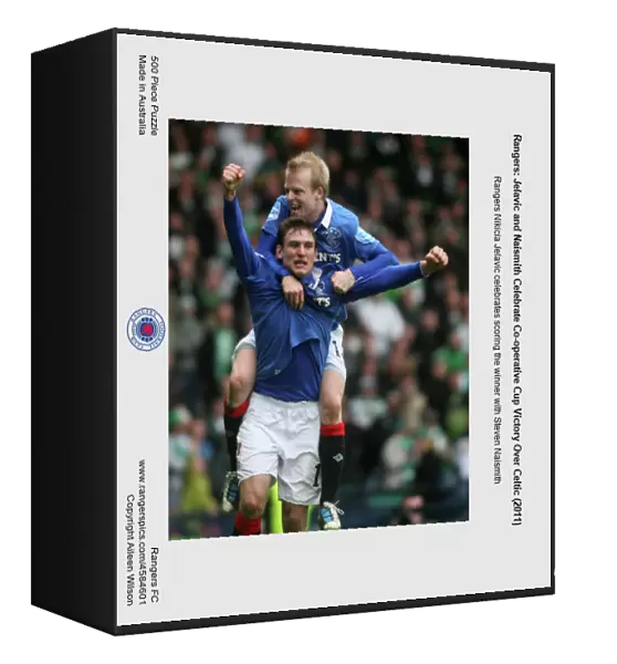 Rangers: Jelavic and Naismith Celebrate Co-operative Cup Victory Over Celtic (2011)