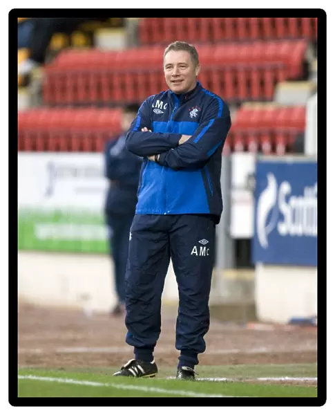 Ally McCoist and Rangers Secure a 2-0 Victory over St. Johnstone in the Scottish Premier League at McDiarmid Park