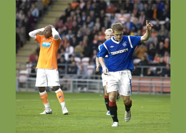 Rangers Steven Davis Doubles Up: 2-0 Pre-Season Win Against Blackpool