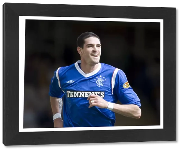 Triumphant Kyle Lafferty: 3-0 Goal Celebration (Rangers vs Motherwell, Clydesdale Bank Scottish Premier League)