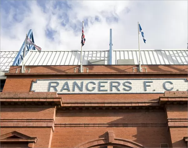 Thrilling Rangers 4-2 Celtic Victory at Ibrox Stadium: Main Stand