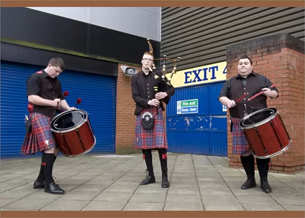 Buskers Bring Color to Scoreless Rangers vs. St. Johnstone Showdown at Ibrox
