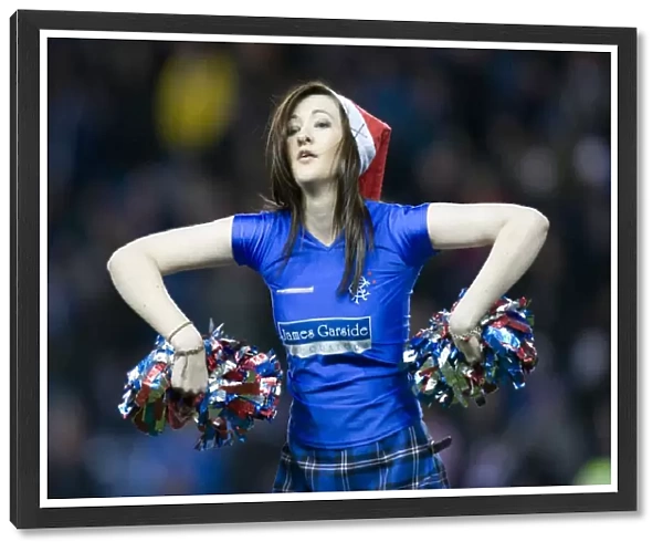 Rangers Cheerleaders: Celebrating a Thrilling 2-1 Victory Over Inverness Caley Thistle at Ibrox Stadium
