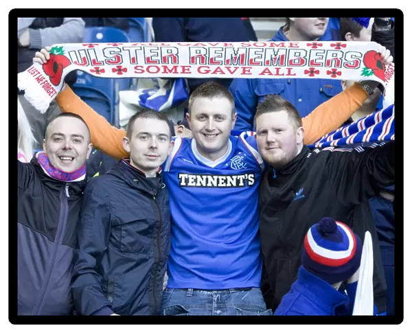 Unwavering Pride: Rangers Fans Epic Display of Support Amidst a 1-0 Defeat at Ibrox Stadium