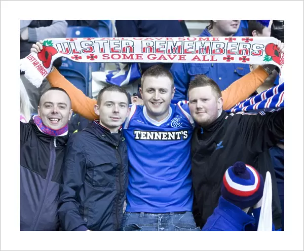 Unwavering Pride: Rangers Fans Epic Display of Support Amidst a 1-0 Defeat at Ibrox Stadium