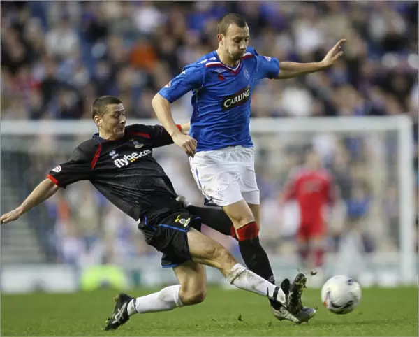 Alan Hutton's Decisive Strike: Rangers 2-0 Inverness Caledonian Thistle (Clydesdale Bank Premier League at Ibrox)