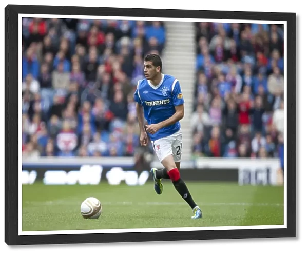 Rangers Salim Kerkar Scores the Thrilling Winning Goal Against St Mirren in Scottish Premier League