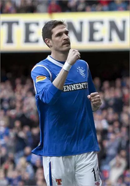 Rangers Kyle Lafferty: Triumphant Penalty Goal vs. St Mirren (3-1 Clydesdale Bank Scottish Premier League)