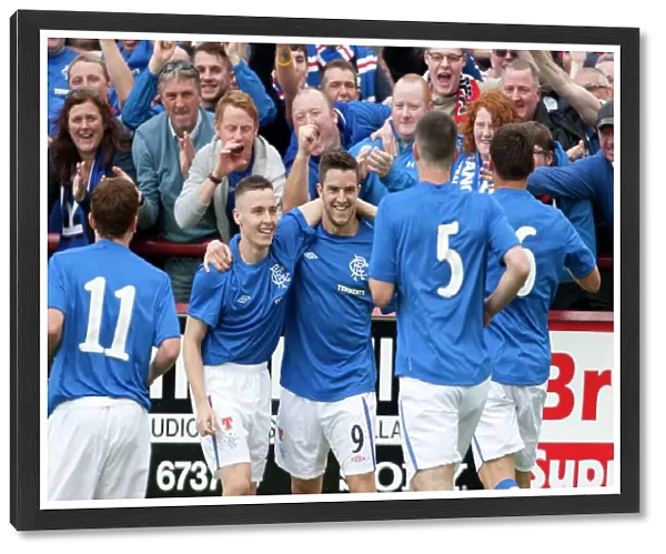 Rangers Andy Little: Relishing His Game-Winning Goal Against Brechin City in the Ramsden Cup (1-2)