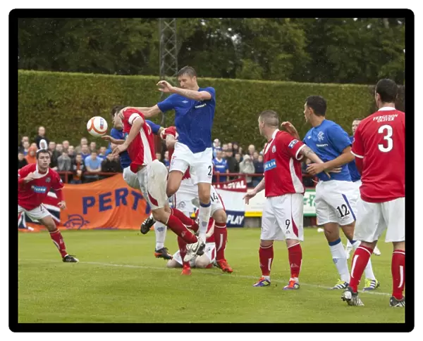 Rangers Lee McCulloch Scores Game-Winning Goal in Ramsden's Cup First Round (Brechin City 1-2 Rangers)