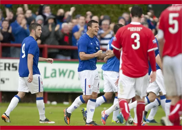 Rangers Lee McCulloch Scores Game-Winning Goal to Secure Ramsdens Cup Victory over Brechin City
