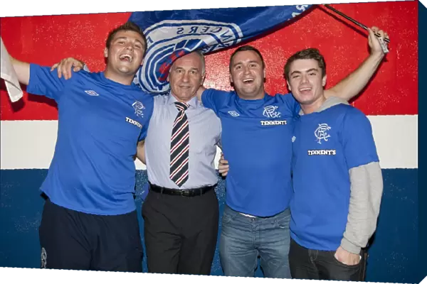 Charles Green's Triumphant Return: Rangers Football Club Celebrates 5-1 Victory at Ibrox Stadium