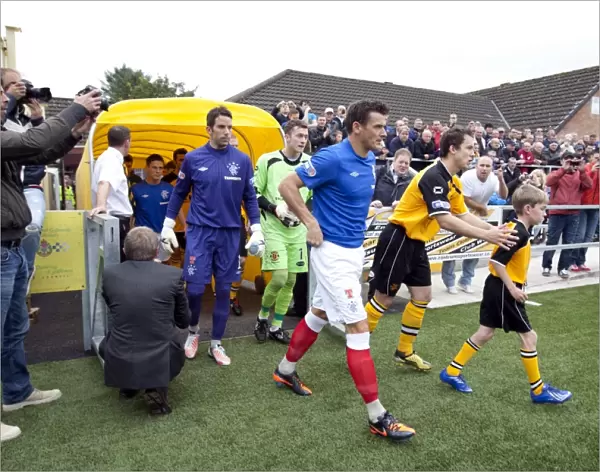 Soccer - Irn Bru Scottish Third Division - Annan Athletic v Rangers - Galabank Stadium