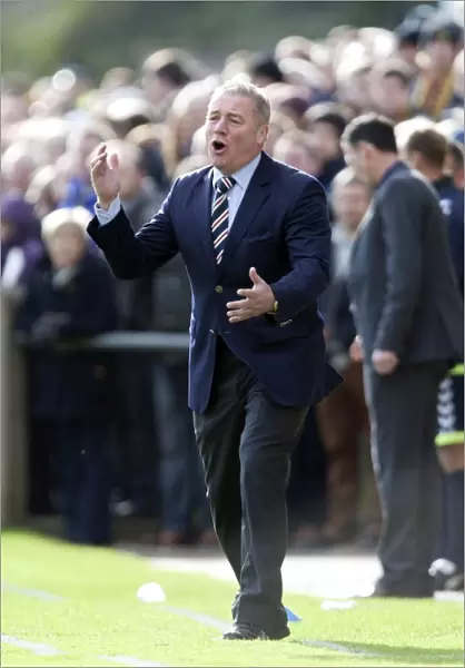 Ally McCoist Spurs on Rangers in Scottish Cup Clash Against Forres Mechanics (0-1)