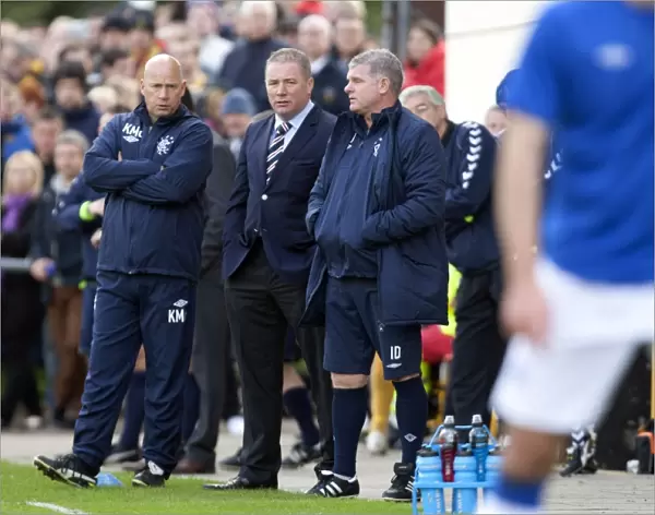 Ally McCoist Celebrates Rangers Scottish Cup Victory Over Forres Mechanics (0-1)