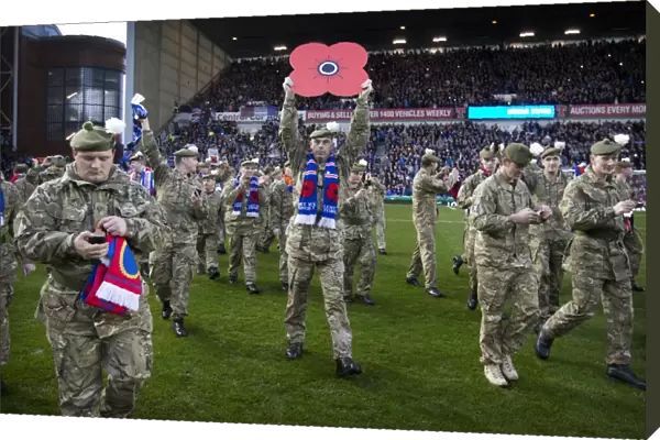 400 Military Personnel Honor Rangers FC at Ibrox Stadium: A Powerful Remembrance Day Tribute (Rangers 2-0 Peterhead)