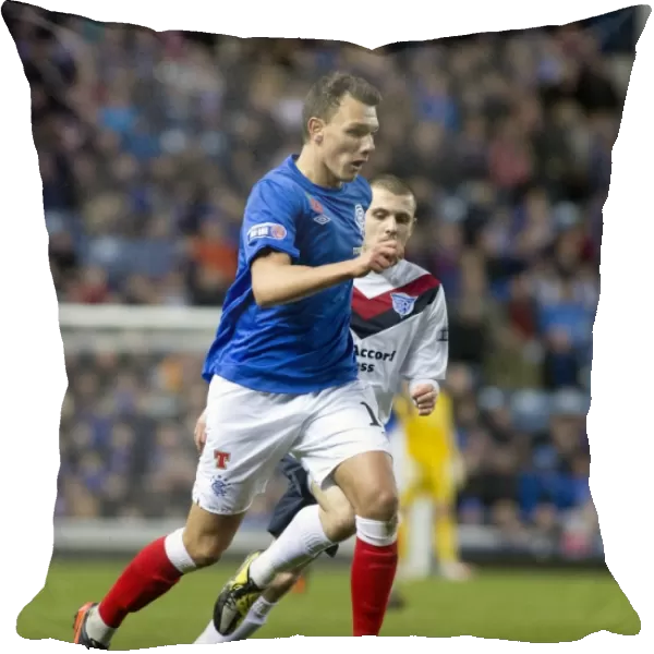 Rangers Kal Naismith Scores the Stunner: 2-0 vs. Peterhead in Scottish Third Division at Ibrox