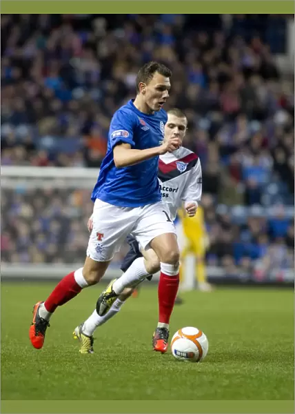 Rangers Kal Naismith Scores the Stunner: 2-0 vs. Peterhead in Scottish Third Division at Ibrox