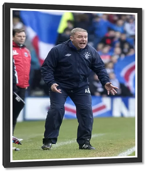 Rangers: Ally McCoist and Team Celebrate 3-0 Scottish Cup Victory over Elgin City at Ibrox Stadium
