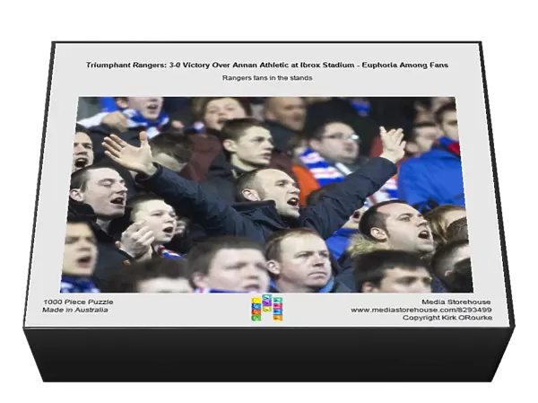 Triumphant Rangers: 3-0 Victory Over Annan Athletic at Ibrox Stadium - Euphoria Among Fans