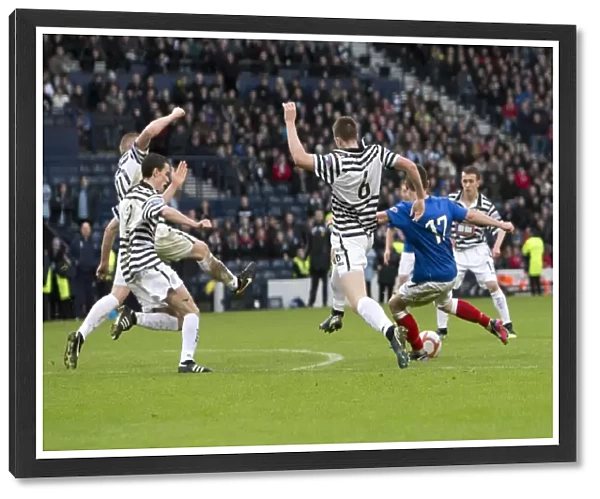 17-Year-Old Fraser Aird Scores Thrilling Winning Goal for Rangers in Scottish Third Division: Queens Park vs. Rangers at Hampden Park