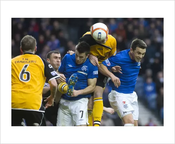 A Tight Battle at Ibrox: McNiff Stands Firm Against Rangers Little and Hegarty (1-2)