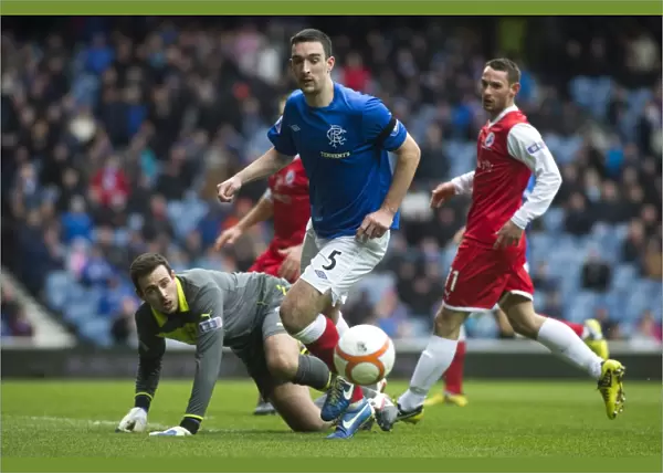 A Scoreless Battle at Ibrox Stadium: Lee Wallace vs. Sam Filler - Goalkeepers Duel (Rangers 0-0 Stirling Albion)