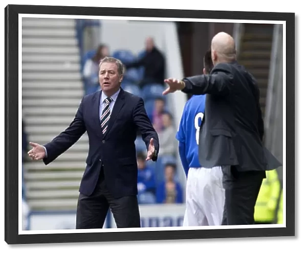 Rangers: McCoist and Team Push Towards Victory - 2-0 Lead Over Clyde at Ibrox Stadium