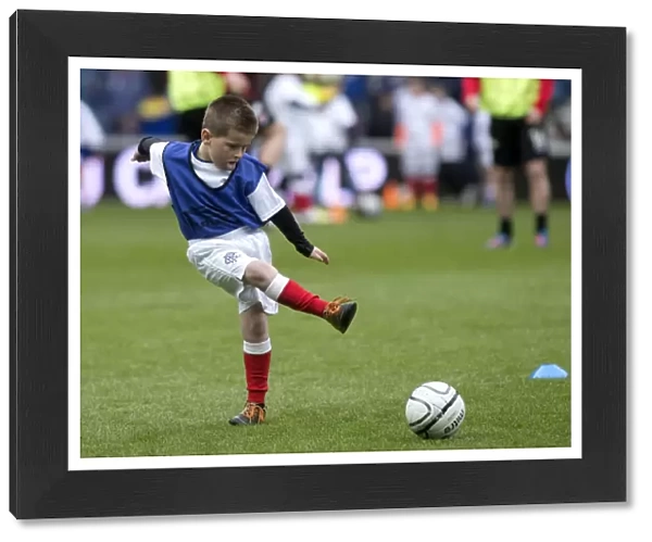 Half Time Thrills at Ibrox: Young Rangers Shine - Next Generation on the Pitch