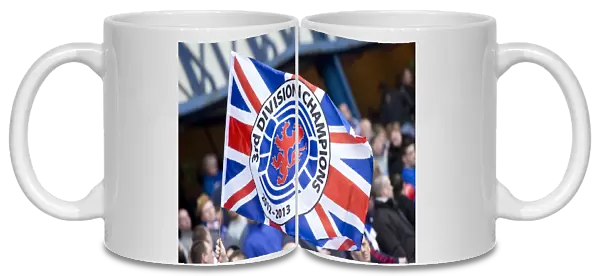 Rangers FC: Triumphant Moment at Ibrox - 1-0 Victory over Berwick Rangers with Ecstatic Fans