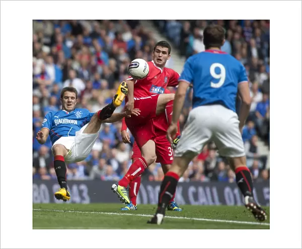 Andy Little Scores the Fourth: Rangers 4-1 Brechin City at Ibrox Stadium
