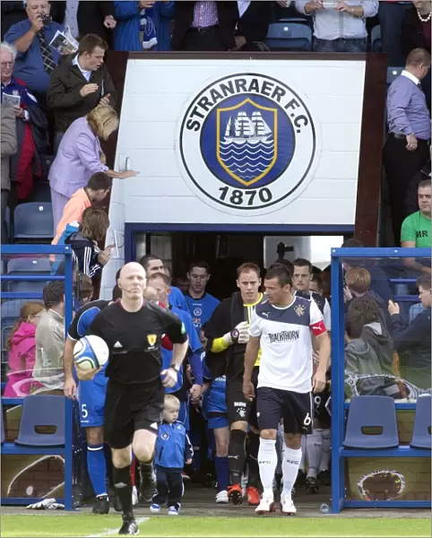 Rangers Lead Out: 3-0 Victory Over Stranraer in Scottish League One at Stair Park