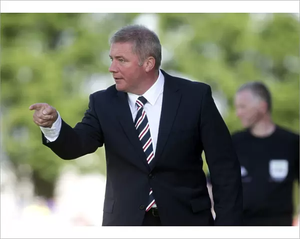 Ally McCoist Inspires Rangers to a 3-0 Triumph Over Stranraer
