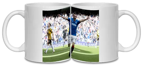 Rangers Nicky Clark Ecstatic Over First Goal in 5-0 Thrashing of East Fife at Ibrox Stadium