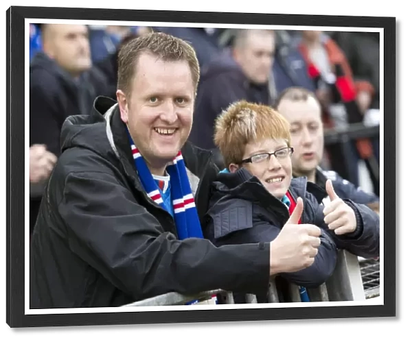 Rangers FC's 2-0 Victory over Ayr United: Euphoric Celebrations at Somerset Park