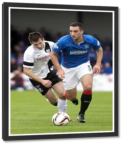 Rangers Lee Wallace in Action: Ayr United 0-2 Rangers (SPFL League 1, Somerset Park)
