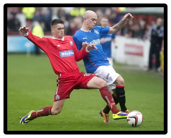 Nicky Law's Dramatic Last-Minute Goal: Rangers Secure Victory Over Brechin City in SPFL League 1 (3-4)
