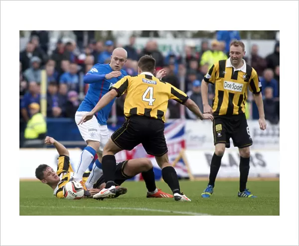 Rangers Nicky Law Fights for Supremacy: SPFL League 1 Clash Against East Fife