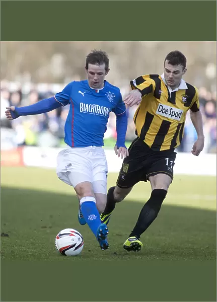 Rangers David Templeton vs. East Fife's Kevin Smith: Intense Clash in Scottish League One Match