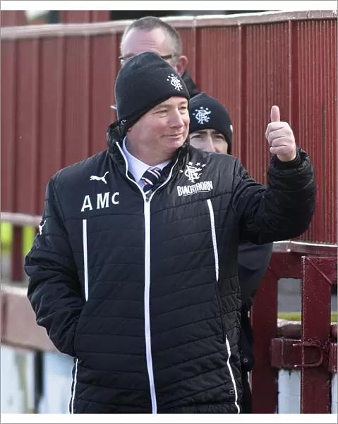 Ally McCoist at Glebe Park: Rangers Manager Leads Team in Scottish League One Clash Against Brechin City