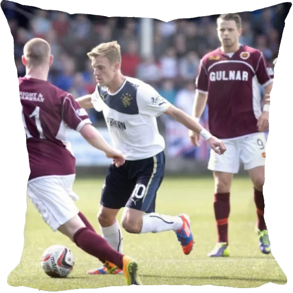 Rangers vs Stenhousemuir: Dean Shiels vs Joshua Watt - Intense Face-Off in Scottish League One at Ochilview Park