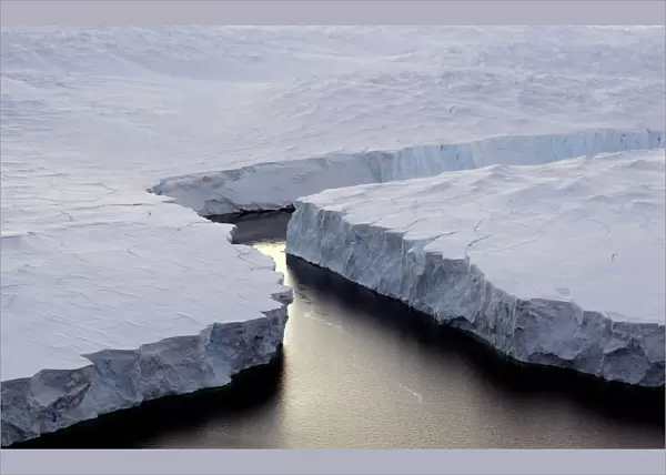 Enormous iceberg breaks off the Knox Coast in the Australian Antarctic Territory