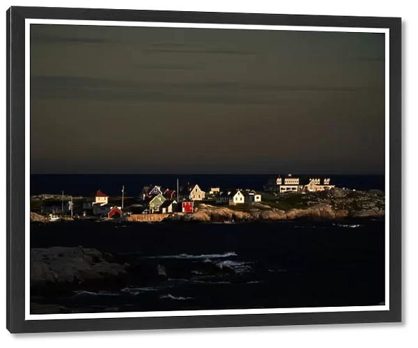 The seaside village of Peggys Cove is pictured in Peggys Cove