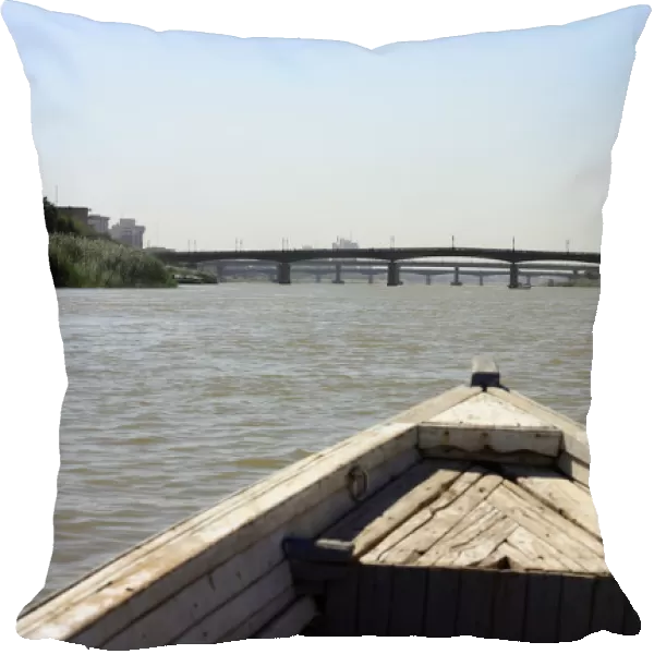 A view of the Tigris river in Baghdad